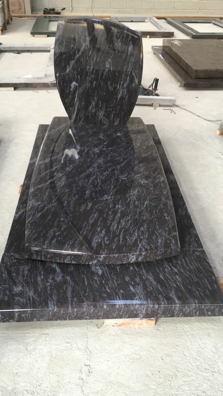Finished Silk Blue monument in the workshop
