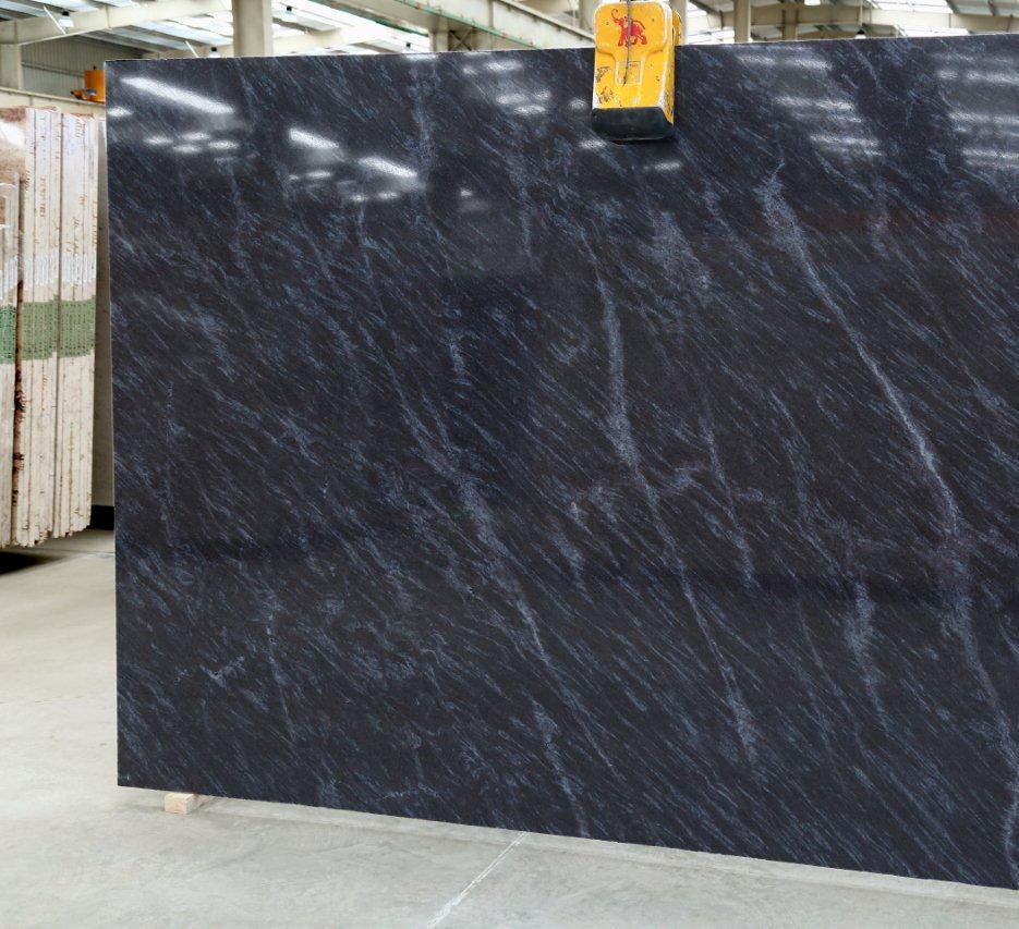 Polished Silk Blue gangsaw slab, 3 cm thickness